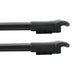 Roof Bars Rack Aluminium Black fits Peugeot Expert 2007-2017 Omtec  - Dynamic Drive