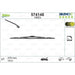 Valeo Single Wiper Blades 574148 Automotive Part fits VAG Group Valeo  - Dynamic Drive