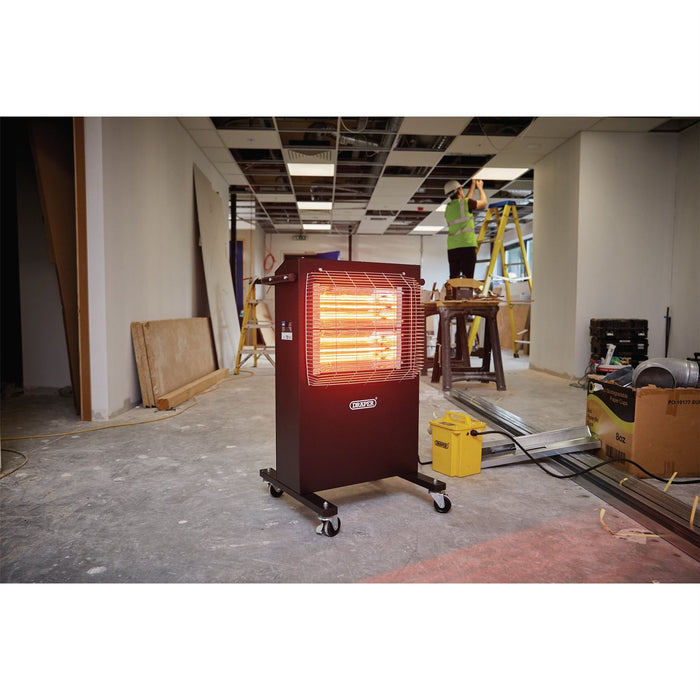 Draper 110V Infrared Cabinet Heater, 2.4kW, 8188 BTU 04746 Draper  - Dynamic Drive