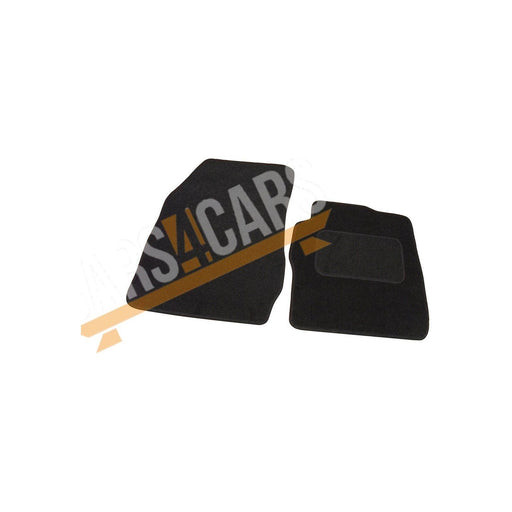 Tailored Orange Trim Carpet Mats fits Ford Transit Courier 14-18 14 15 16 17 18 UKB4C  - Dynamic Drive