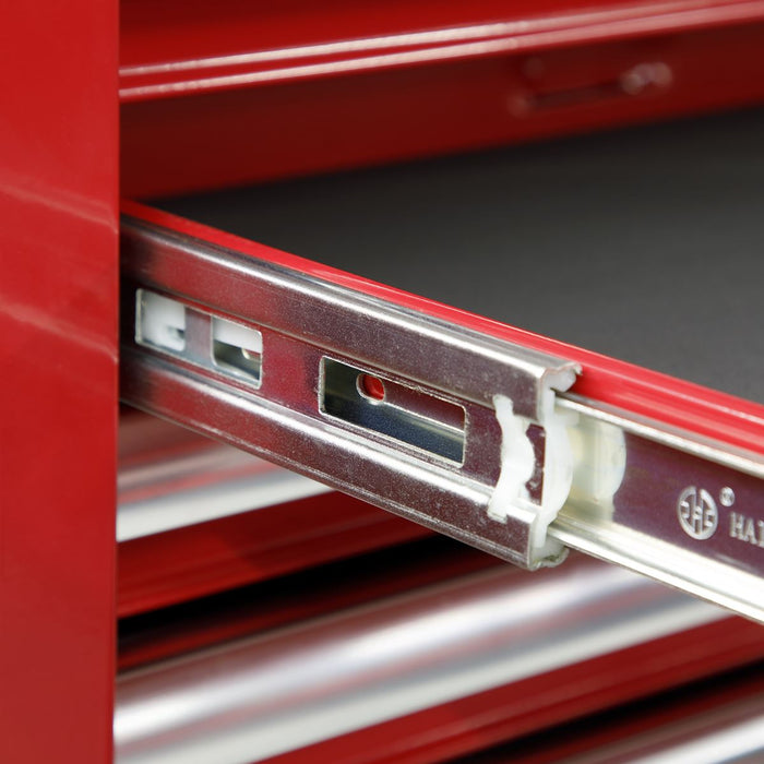 Sealey Rollcab 12 Drawer with Ball-Bearing Slides Heavy-Duty Red AP41120 Sealey  - Dynamic Drive