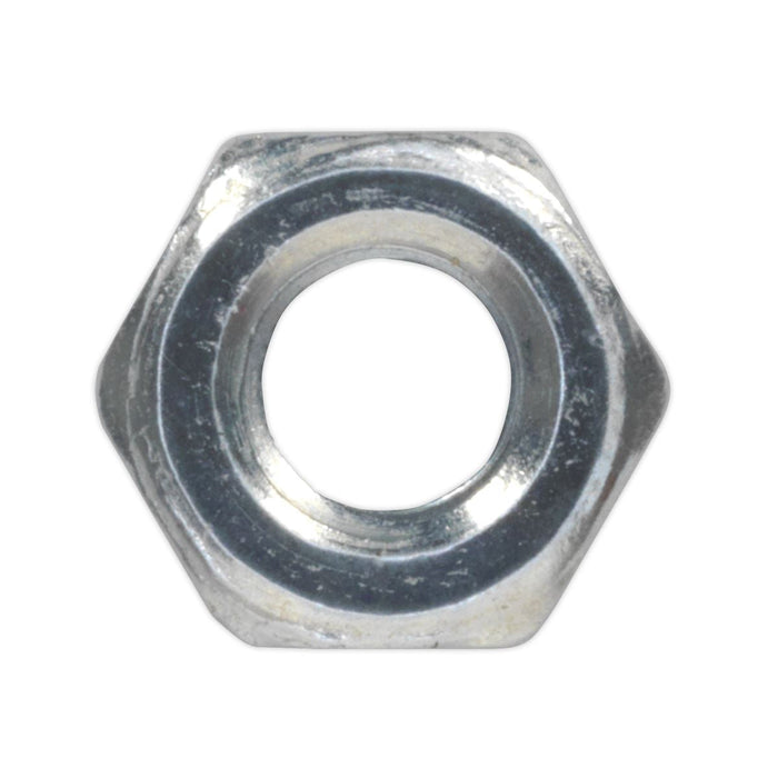 Sealey Steel Nut DIN 934 M4 Pack of 100 SN4