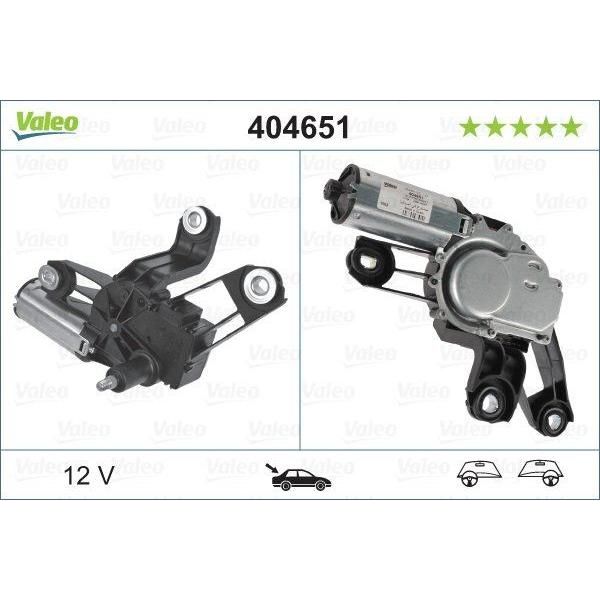 Valeo Wiper Motor 404651 Automotive Part fits Skoda Fabia Combi Valeo  - Dynamic Drive