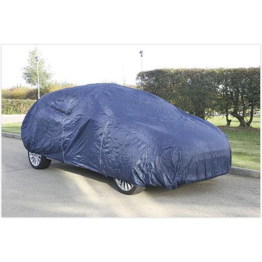 Sealey Car Cover Lightweight Small 3800 x 1540 x 1190mm CCES Sealey  - Dynamic Drive