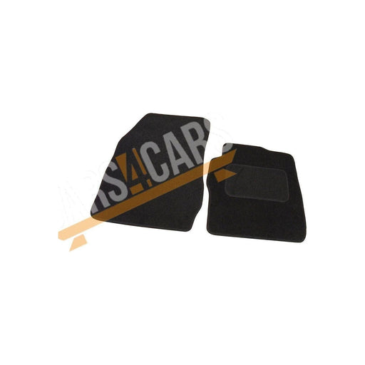 Tailored Black Yellow Trim Carpet Mats fits Ford Transit Courier 14-18 14 15 16 17 18 UKB4C  - Dynamic Drive