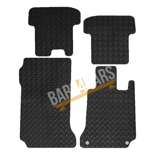 Tailored Rubber Car Mats fits Mercedes E Class Coupe 09 ON (Auto) Set of 4 2 Cli UKB4C  - Dynamic Drive