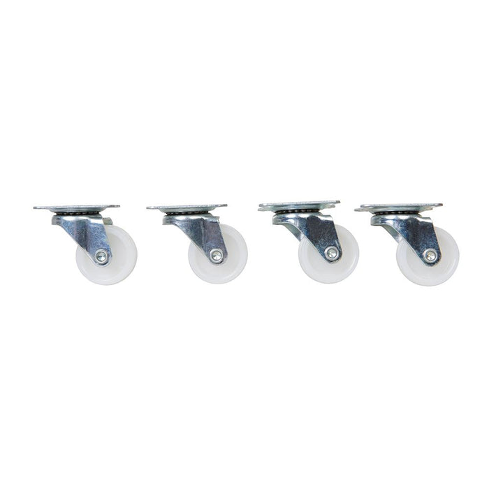 Fixman Light Duty Swivel Castors 4pk 31mm