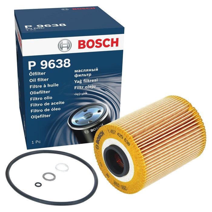 Genuine Bosch Car Oil Filter P9638 fits BMW 3 328i Cabrio SE - 2.8 - 95-99 14574