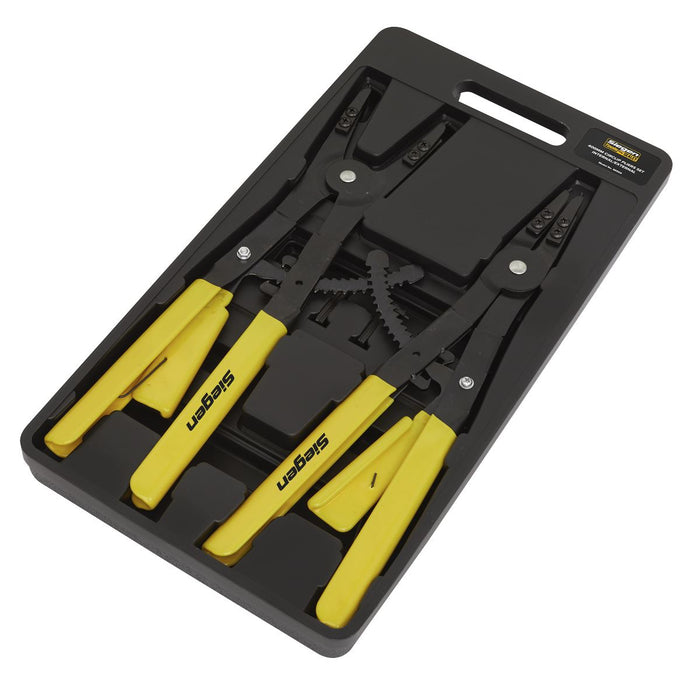 Circlip Pliers Set Internal/External 400mm Sealey  - Dynamic Drive