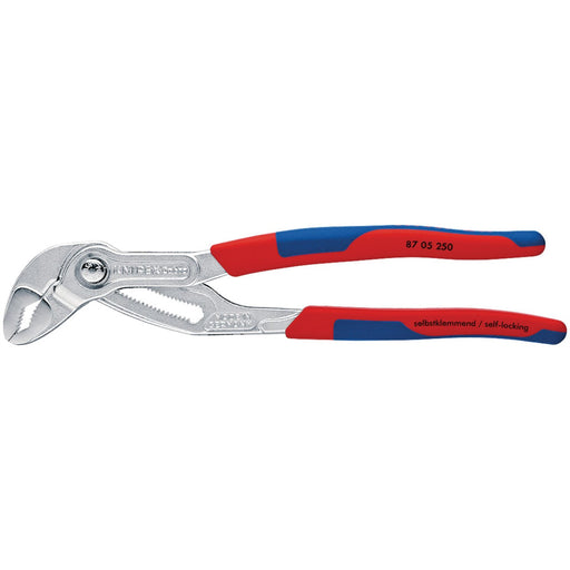 Draper Knipex Cobra 87 05 250SB Chrome Plated Waterpump Pliers, 250mm Draper  - Dynamic Drive