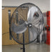 Sealey Industrial High Velocity Oscillating Pedestal Fan 30" 230V HVSF30 Sealey  - Dynamic Drive