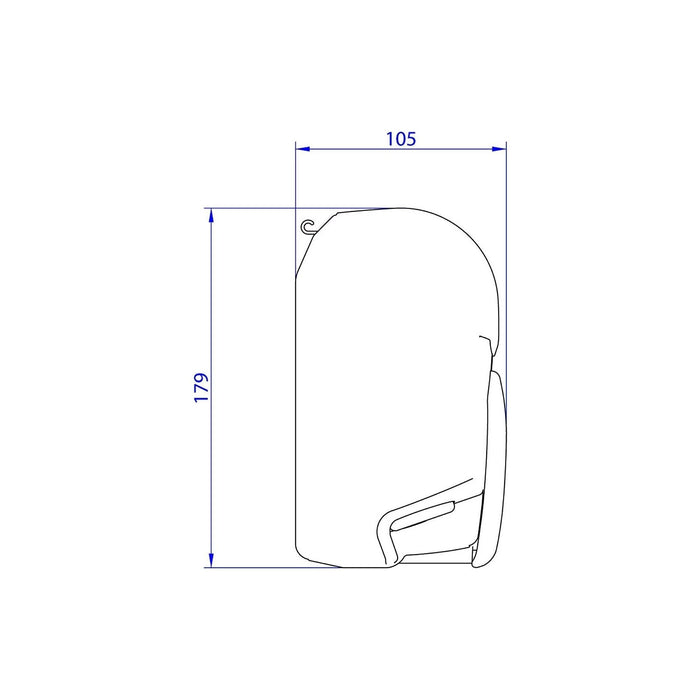 Thule Omnistor 8000 Awning 5.50m white frame, frabic - mystic grey Thule  - Dynamic Drive