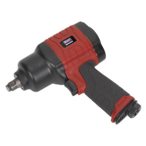 Sealey Composite Air Impact Wrench 1/2"Sq Drive Twin Hammer GSA6002 Sealey  - Dynamic Drive