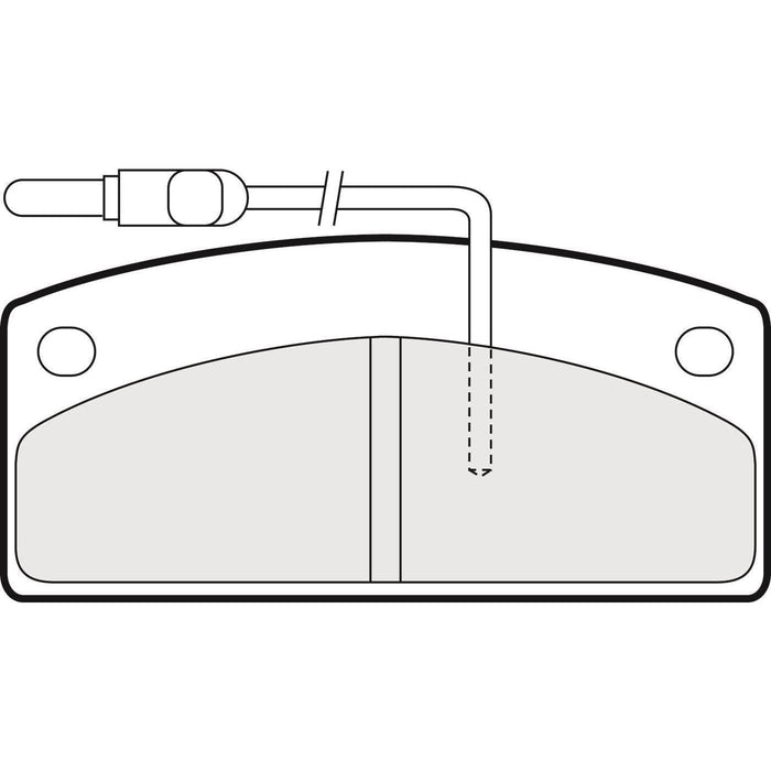 Apec Brake Pads Front Fits Aixam 400 500 A.751 Crossline Ligier Ambra Be Up Nova