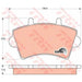 Genuine TRW Brake Pads (Front) (R90) GDB1442 TRW  - Dynamic Drive