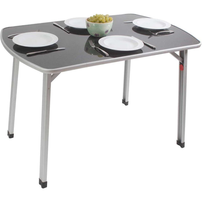 Kampa Awning Table - Charcoal - Caravan Motorhome Premium Camping Table Kampa  - Dynamic Drive