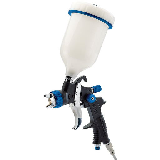 Draper HVLP Air Spray Gun with Composite Body and Gravity Fed Hopper, 600ml Draper  - Dynamic Drive