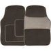 Carpet Car Floor Mats Set With Check Heel Pad Universal Fit Town Parts  - Dynamic Drive