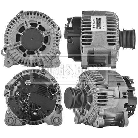 Genuine Borg & Beck Alternator fits Audi A6 C6 2.0TD 0412 BBA3004