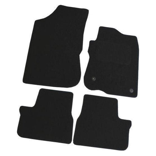 Fully Tailored Carpet Car Mats for Peugeot 208 12--> Set of 4 With 2 Clips UKB4C  - Dynamic Drive