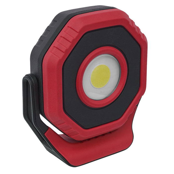 Sealey Rechargeable Pocket Floodlight with Magnet 360 14W COB LED Red Sealey  - Dynamic Drive