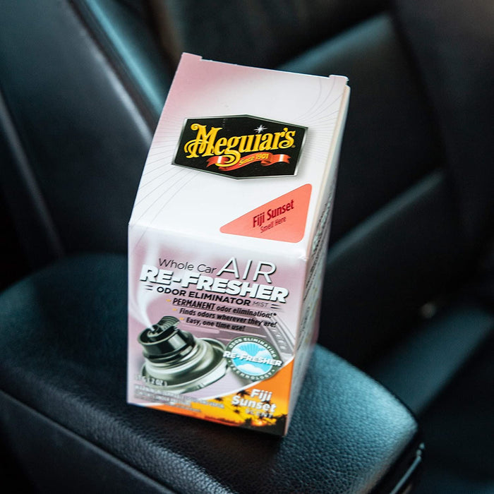 2x Meguiar's Whole Car Air Freshener Odor Eliminator Fiji Sunset 59ml G201502EU