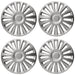 4 x Wheel Trims Lux Hub Caps 15" Covers fits Toyota Avensis Aygo Yaris UKB4C  - Dynamic Drive