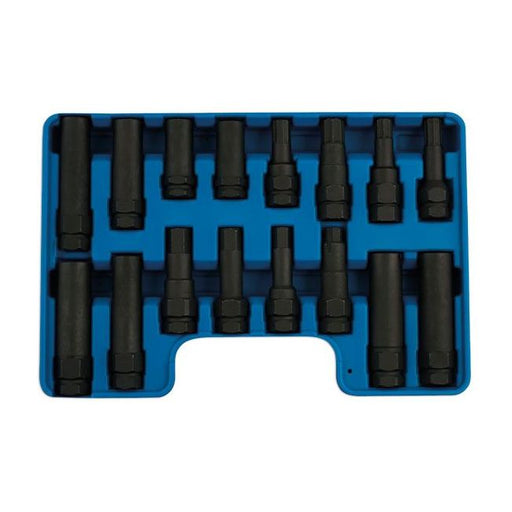 Laser Locking Wheel Nut Master Key Set 16pc 5982 Laser Tools  - Dynamic Drive