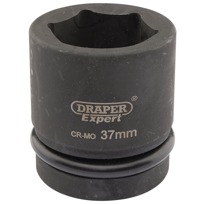 Draper Expert HI-TORQ 6 Point Impact Socket, 1" Sq. Dr., 37mm 05117