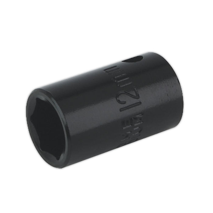 Sealey Impact Socket 12mm 3/8"Sq Drive IS3812 Sealey  - Dynamic Drive