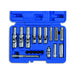 Laser Specialist Thin Wall Glow Plug Socket Set 1/4"D, 3/8"D 18pc 6424 Laser Tools  - Dynamic Drive