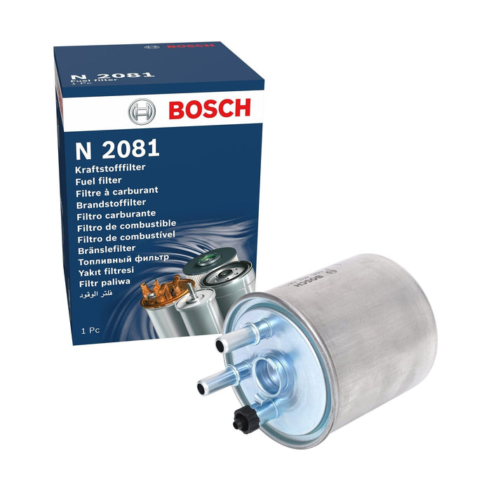 Bosch Car Fuel Filter N2081 fits Renault Laguna Estate/Break dCi|dCi B4 - 2.0 -