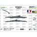 Valeo Wiper Blades Kit 574253 Automotive Part fits Alfa Romeo Valeo  - Dynamic Drive