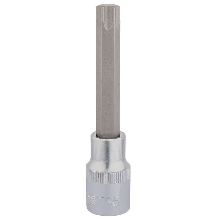 Draper TX-STAR Socket Bit, 1/2" Sq. Dr., T55 x 100mm 16320