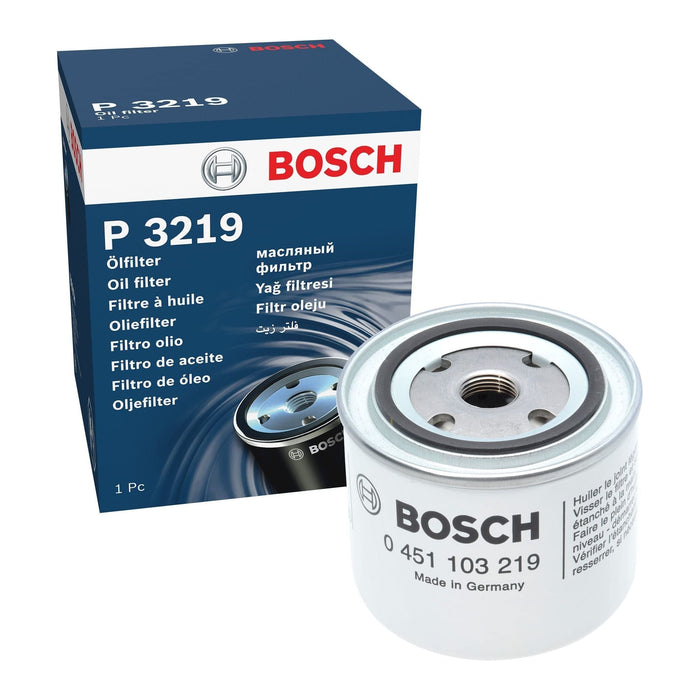 Bosch Car Oil Filter P3219 fits Volvo 900 940 Estate/Combi - 2.3 - 95-98 0451103