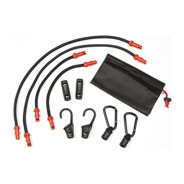 Ring RLS10 Bungee Clic 10 Piece Set - Adjustable Load Securing Bungee Set with I