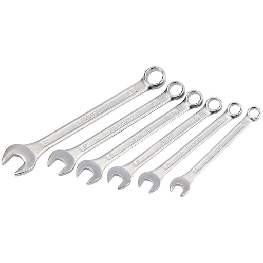 Draper Metric Combination Spanner Set (6 Piece) 80899 Draper  - Dynamic Drive