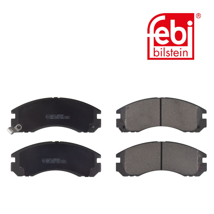 FEBI Front Brake Discs & Pads Set Vented for Citroen C-Crosser Enterprise