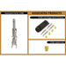 Connect Non-Insulated Male Terminals 50pc 37483 Tool Connection  - Dynamic Drive