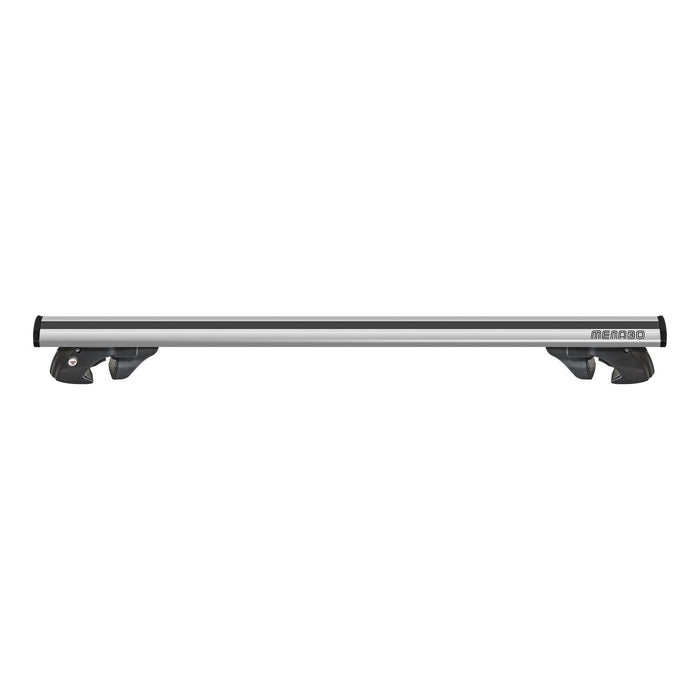 Aluminium Locking Roof Rack Wide & Flat Bars fits Nissan X-Trail w Raised Rails Menabo  - Dynamic Drive