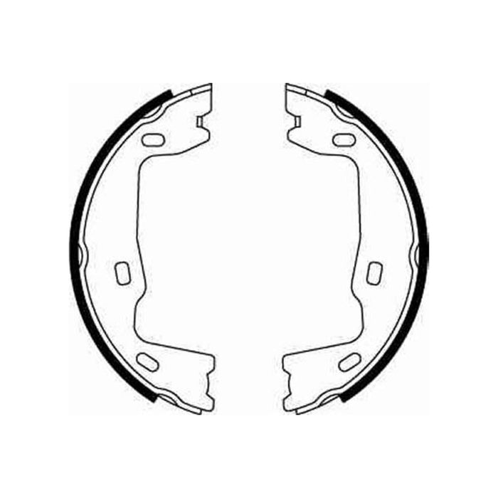 Genuine TRW Brake Shoes (R90) GS8223