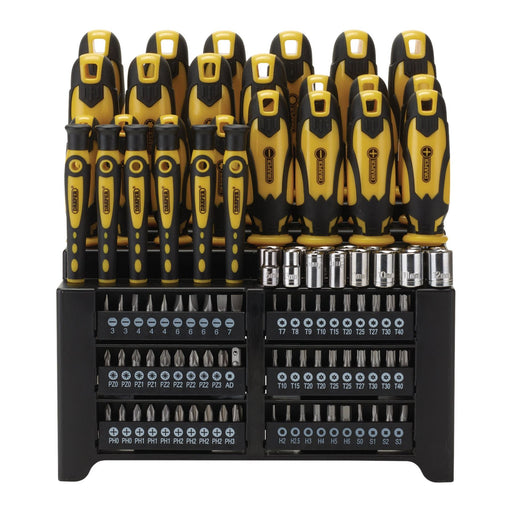 Draper Screwdriver and Bit Set, Yellow (103 Piece) 28012 Draper  - Dynamic Drive