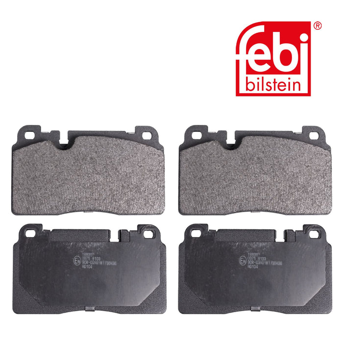 Genuine FEBI Front Brake Discs & Pads Set Vented for Audi Q5