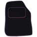 Fully Tailored Claret Blue Trim Carpet Mats fits Ford Mondeo 14 > Set of 4 With 2 Clips UKB4C  - Dynamic Drive