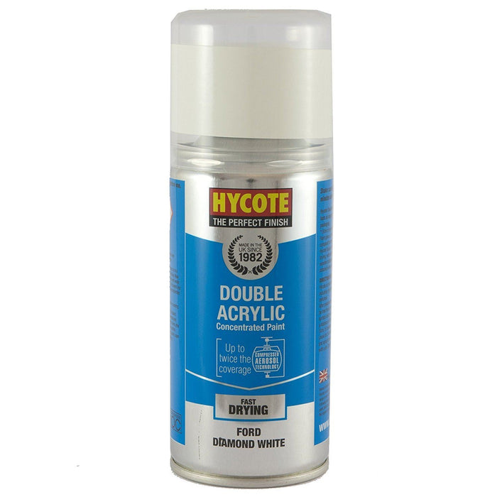 Hycote Aerosol Paint for Ford Diamond White 150ml