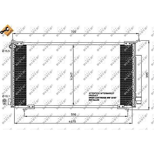 NRF Condenser 35561