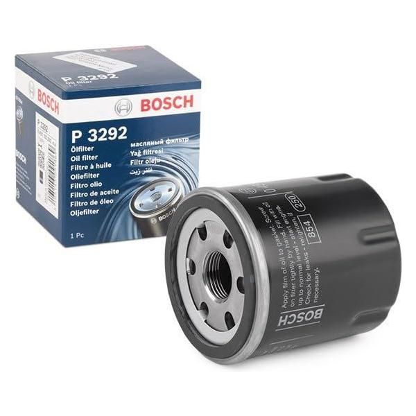 Genuine Bosch Car Oil Filter P3292 fits Renault Clio - 1.2 - 98-10 0451103292