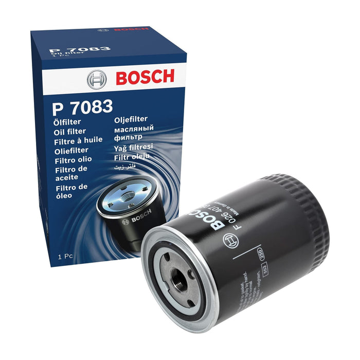 Bosch Car Oil Filter P7083 fits Peugeot Boxer HDi 330|HDi 333|HDi 335|HDi 435 -