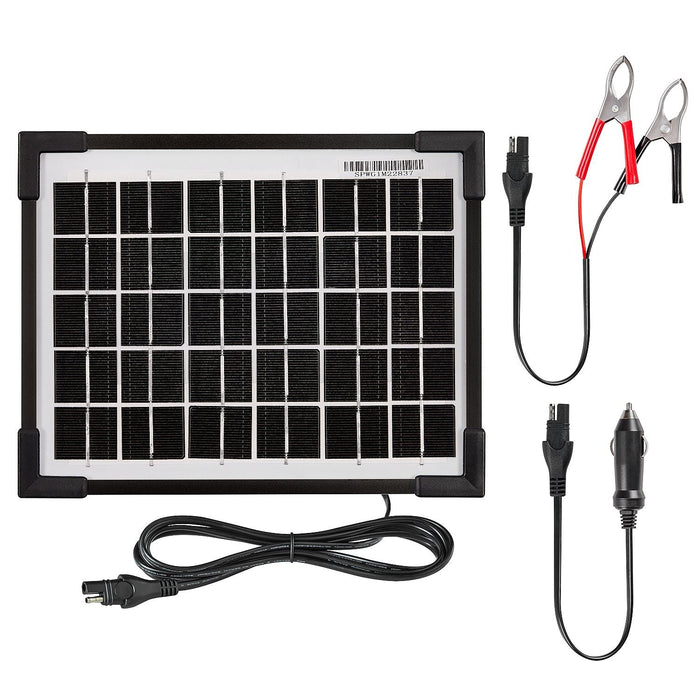 Ring Automotive RSP500 5W Solar Panel Battery Maintainer 18v Monocrystalline Cel