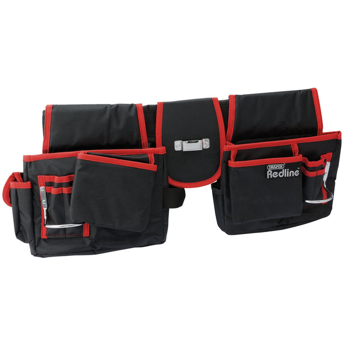 Draper Double Tool Pouch, Black 67832 Draper  - Dynamic Drive